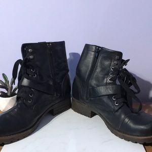 Tara M. Leather Boots